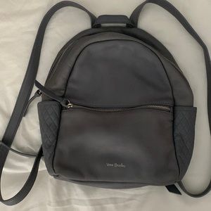 Vera Bradley small grey backpack